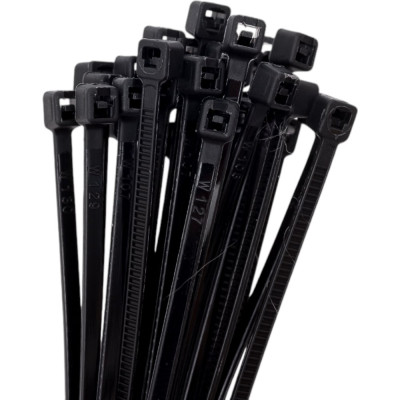 HEADROCK Стяжки нейлоновые, чёрные 3x200 (компл. 100 шт.) 278-100-3200