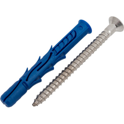 RAWLPLUG Рамный дюбель для вентилируемых фасадов с потайной головкой сталь А4, 10x80 мм,50 шт R-FF1-N-10L080-A4