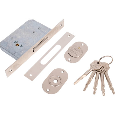 Врезной замок под крестообразный ключ KALE KILIT 189F, 1MF, BS35, 23NP, 5K, SP, Ros, STB 189F0000020