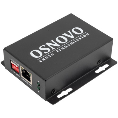 PoE удлинитель OSNOVO E-PoE/1A 10M/100M Fast Ethernet на 400м (до 30W). sct1257