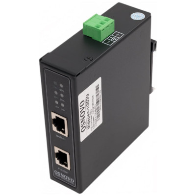 Промышленный гигабитный PoE-инжектор OSNOVO Midspan-1/303G sct0901
