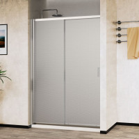 Душевая дверь VINCEA City 1200, хром, стекло текстурное VDS-5CT120MT