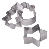 Набор кулинарных форм МУЛЬТИДОМ Рождество, 3 шт VL2-87