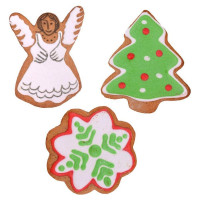 Набор кулинарных форм МУЛЬТИДОМ Новогодний калейдоскоп, 8 шт размеры 6x6 см, высота 1,8 см VL2-90