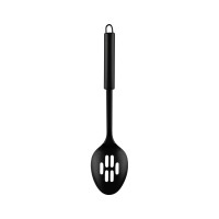 Ложка с отверстиями Mallony classico nero из нержавеющей стали, черный, non-stick 105269