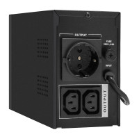 Источник бесперебойного питания ExeGate SpecialPro UNB-900.LED.AVR.1SH.2C13, металлический корпус, Black 292777