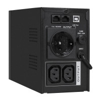 Источник бесперебойного питания ExeGate SpecialPro UNB-6C13, RJ45 11,USB, металлический корпус, Black 292768