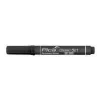 Маркер PICA перманентный чёрный classic dry safe 521/46