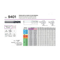 Фреза концевая твердосплавная 4x11x50 мм, хв-к 4 мм, Z4, тип 9401, ALCRO-PRO IZAR 25783
