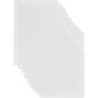Папка-уголок Flexoffice А4 прозрачная, 10 шт FO-CH01 CLEAR