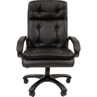Офисное кресло CHAIRMAN 442 экопремиум черный (черный пластик) 00-07127984