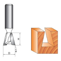 Фреза пазовая Ласточкин хвост стф-1006 25x25 мм, хв-к 8 мм Strong стф-10060025