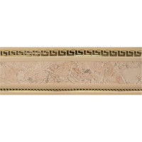 Карниз Эскар эконом+ в сборе 3-х рядный, антик мокко 3,5 м, 539430350