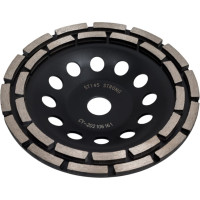 Алмазная чашка по бетону стд-145 180 мм, SEGMENT, черная Strong стд-14500180