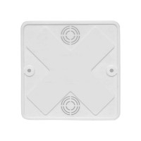 Разветвительная коробка EKF КМР-030-032кг наружная, 100x100x28мм, белая с клеммником 6мм2 plc-kmr-030-032kg-6