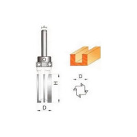 Фреза кромочная прямая с верхним подшипником СТФ-1021 21х60х12 мм, Z4 Strong стф-102142160