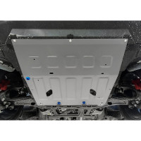 Защита картера Rival для Exeed RX 2023-н.в./Jaecoo J8 2024-н.в, алюминий 3 мм 333.0939.1