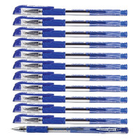 Шариковая ручка Flexoffice wavy синяя, 12 шт. FO-045 BLUE