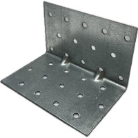 Уголок с двойным усилением BILTI 50x50x50 мм, 200 шт. Б-УДВ-505050-Х633