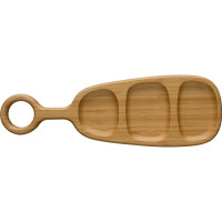 Сервировочная менажница TAVOLONE «Vaughan», бамбук, 38х12,5х2 см 806363633139