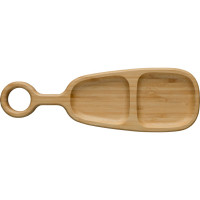 Сервировочная менажница TAVOLONE «Vaughan», бамбук, 32х10,5х2 см 806726728398