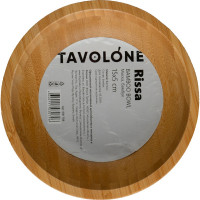 Миска TAVOLONE «Rissa», бамбук, 15х5 см 806824158815