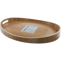 Поднос TAVOLONE деревянный, овальный, 43х33,5х5 см 806937333353