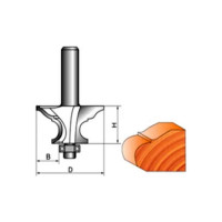 Фреза кромочная фигурная с нижним подшипником СТФ-2036 44х24х12 мм Strong стф-20360044