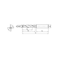 Сверло по металлу 1534SU03-0590 KDG303 ZCC-CT 00001203444