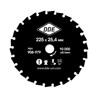 Нож для кустореза DDE 908-979