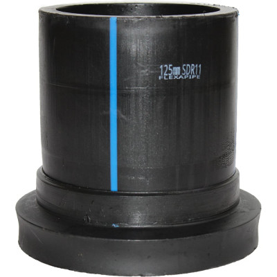 Втулка под фланец Флексапайп + ПЭ100, SDR11, Ø125, удлиненная УТ0049719