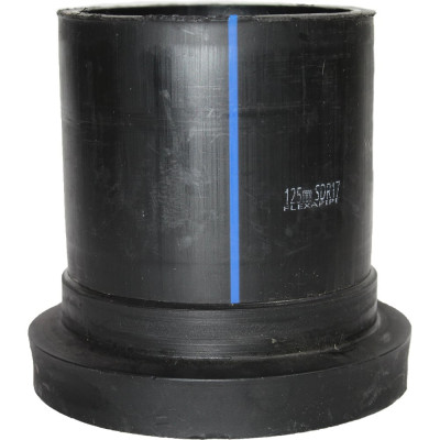 Втулка под фланец Флексапайп + ПЭ100, SDR17, Ø125, удлиненная FLEXAPIPE УТ0049747