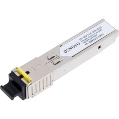 Оптический SFP модуль OSNOVO SFP-S1SC13-G-1550-1310-I промышленный. sct1264