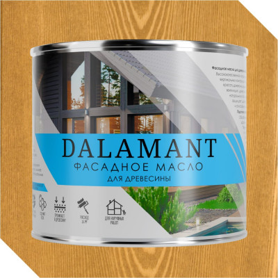 Масло фасадное Dalamant Дуб 2л ДЛ-00001153