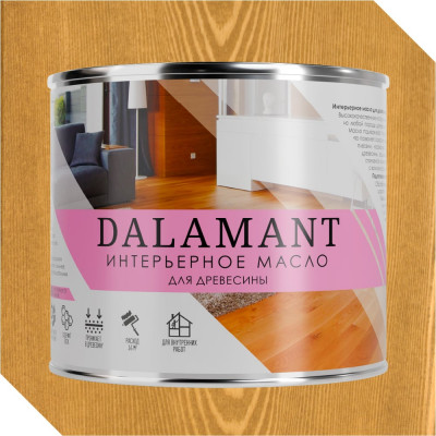 Масло интерьерное Dalamant Дуб 2л ДЛ-00001113