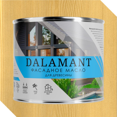 Масло фасадное Dalamant Бесцветный 2л ДЛ-00001151