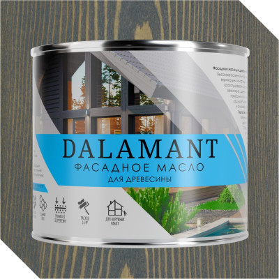 Масло фасадное Dalamant Графит 2л ДЛ-00001152
