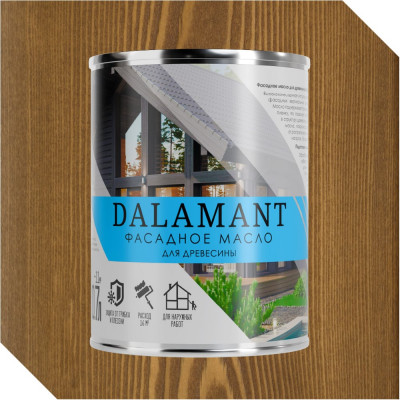 Масло фасадное Dalamant Можжевельник 0,7л ДЛ-00001144