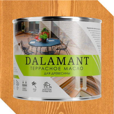 Масло террасное Dalamant Тик 2л ДЛ-00001138