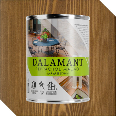 Масло террасное Dalamant Можжевельник 0,7л ДЛ-00001124