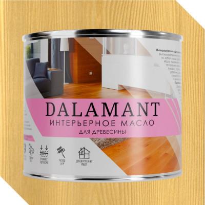 Масло интерьерное Dalamant Бесцветный 2л ДЛ-00001111