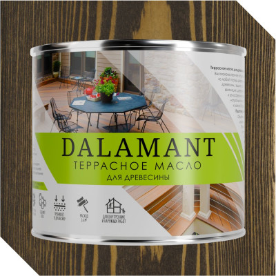 Масло террасное Dalamant Палисандр 2л ДЛ-00001137