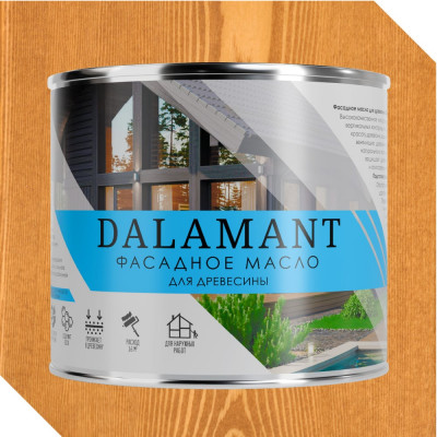 Масло фасадное Dalamant Тик 2л ДЛ-00001158