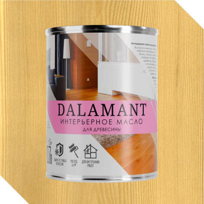 Масло интерьерное Dalamant Бесцветный 0,7л ДЛ-00001101