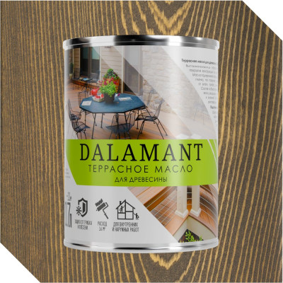 Масло террасное Dalamant Орех 0,7л ДЛ-00001125