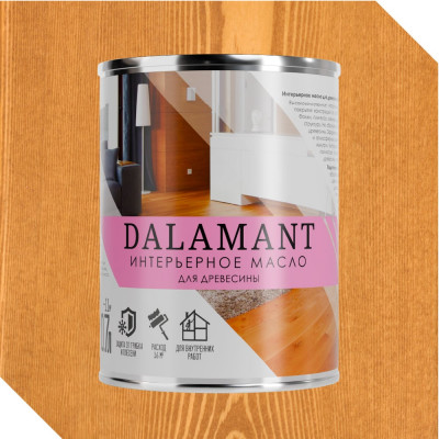 Масло интерьерное Dalamant Тик 0,7л ДЛ-00001108