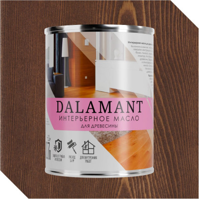 Масло интерьерное Dalamant Орех Гварнери 0,7л ДЛ-00001106