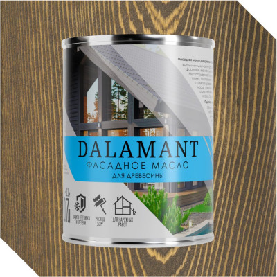 Масло фасадное Dalamant Орех 2л ДЛ-00001155