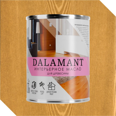 Масло интерьерное Dalamant Дуб 0,7л ДЛ-00001103