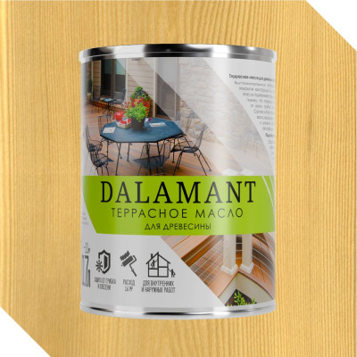 Масло террасное Dalamant Бесцветный 0,7л ДЛ-00001121
